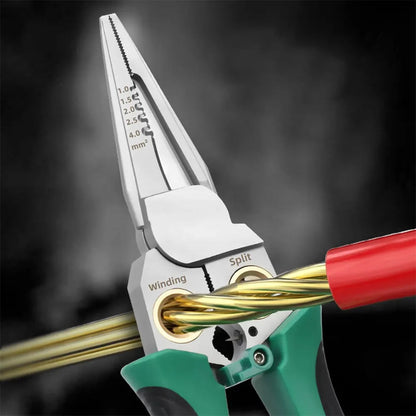 ALICATE DE ACERO INOXIDABLE MULTIFUNCIONAL PARA ELECTRICISTAS