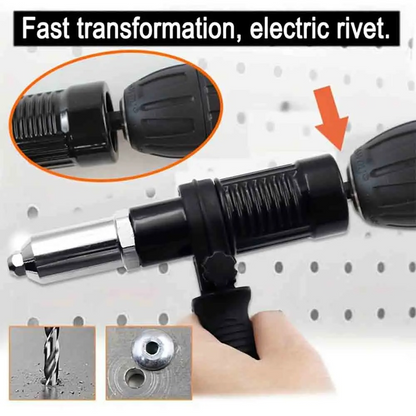 Adaptador Pro de remaches para taladro