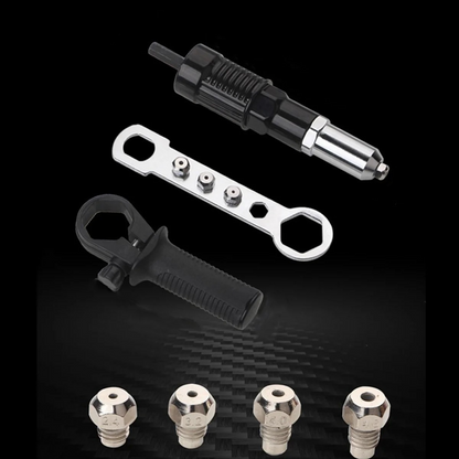 Adaptador Pro de remaches para taladro
