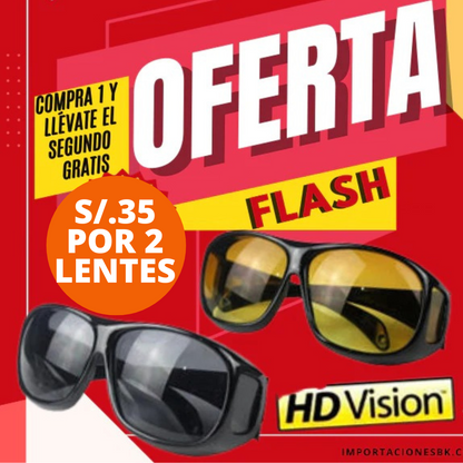 LENTES HD VISION PARA LA NOCHE Y DIA