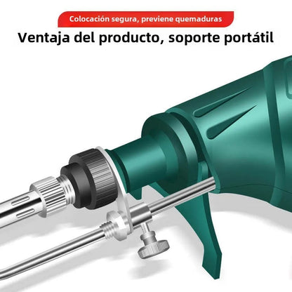 PISTOLA ELÉCTRICA PARA SOLDAR  CON ALIMENTACIÓN DE ESTAÑO