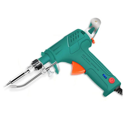 PISTOLA ELÉCTRICA PARA SOLDAR  CON ALIMENTACIÓN DE ESTAÑO